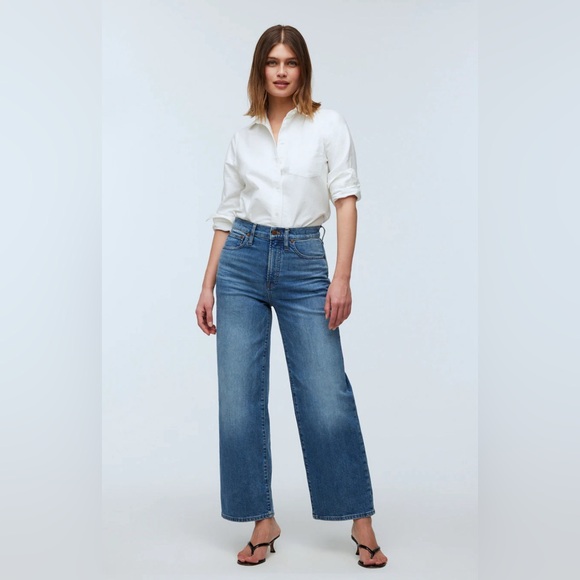 Madewell The Perfect Vintage Wide-Leg Jean - Picture 1 of 9